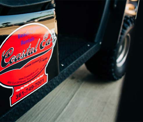 Rent a Golf Cart at Coastal Ed's in Port Aransas