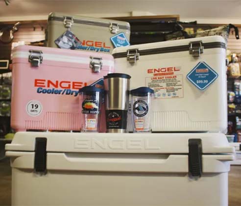 Items for the discerning sportsman at The Conspiratorium in Port Aransas